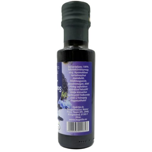 Bagoila Feketeköménymag olaj 100% 100ml hidegen sajtolt Nigella
