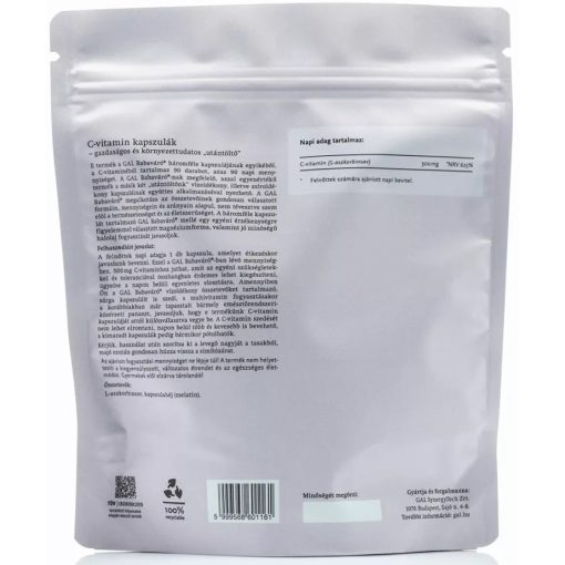GAL Babaváró - 90 darabos utántöltő 90 lipofil+180 hidrofil+90 C-vitamin kapsz