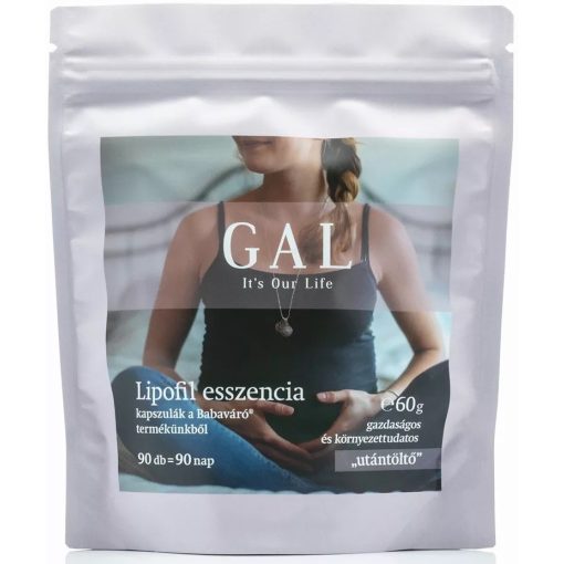 GAL Babaváró - 90 darabos utántöltő 90 lipofil+180 hidrofil+90 C-vitamin kapsz