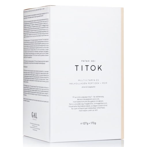 TITOK Multivitamin és Halkollagén ÚJ peptidek + MSM