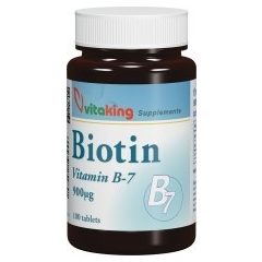 Vitaking Biotin 900mcg B-7 (100) tabletta