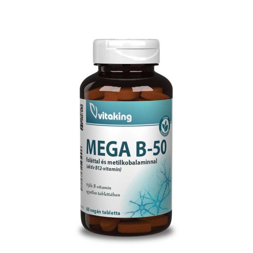 Vitaking Mega B-50 (60) tabletta