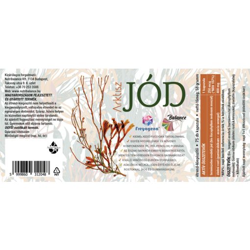 Freyagena Balance ARKTISZ JÓD 75kapszula