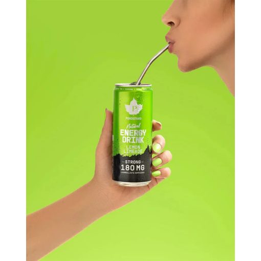 Puhdistamo Natural energy 330ml citrom- limonádé ízű természetes energiaital DRS