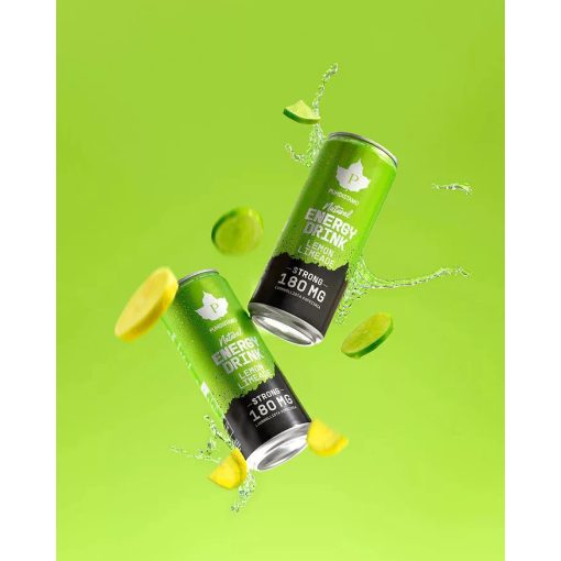 Puhdistamo Natural energy 330ml citrom- limonádé ízű természetes energiaital DRS