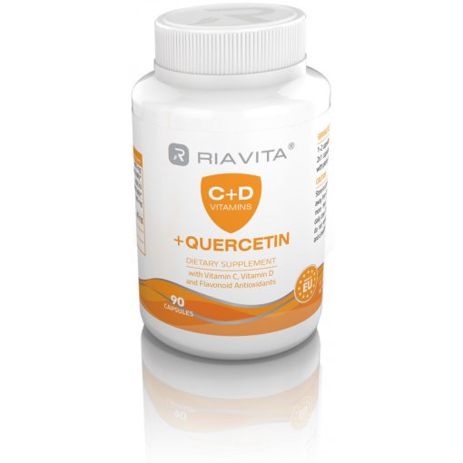 RIAVITA C+D vitamin + Quercetin 90 kapszula