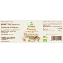BioMenü BIO Ginzeng kapszula szibériai 60db