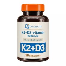 Caleido K2 + D3-vitamin gélkapszula 90db
