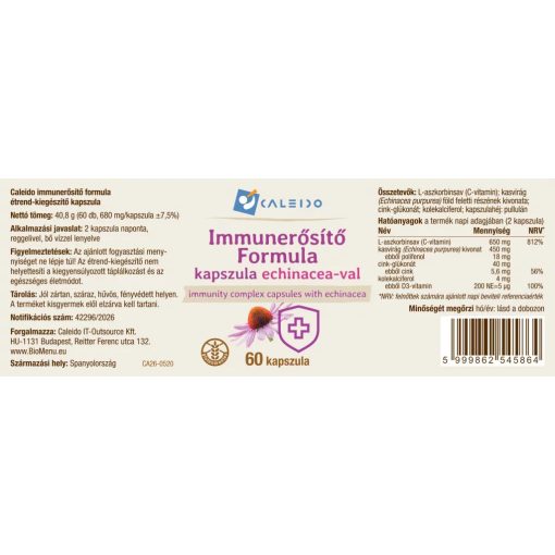 Caleido Immunerősítő formula kapszula 60db