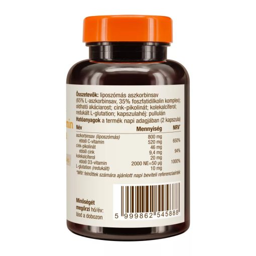 Caleido Liposzómás C-vitamin immun formula kapszula 60db