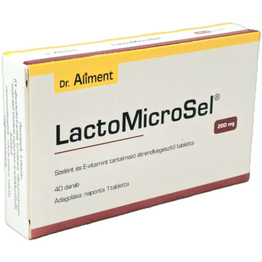 Dr. Aliment LactoMicroSel 200mg 40db tabletta