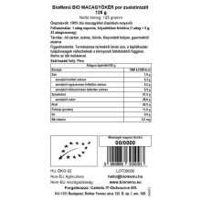 BioMenü BIO Macagyökér por 125g zselatin
