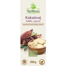 BIO Kakaóvaj tallér perui 250g BioMenü