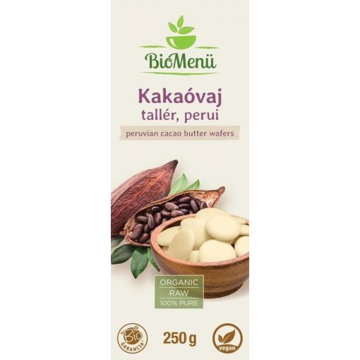 BIO Kakaóvaj tallér perui 250g BioMenü