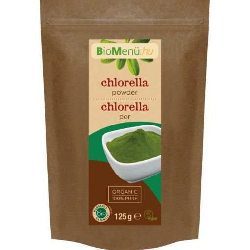 BIO Chlorella alga por 125g BioMenü