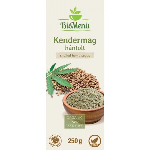 BIO Kendermag hántolt 250g BioMenü