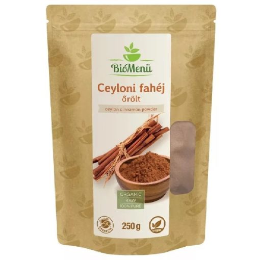 BIO Ceyloni fahéj őrölt 250g BioMenü