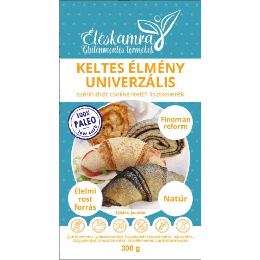 Éléskamra Keltes élmény univerzális CH csökkentett lisztkeverék 300g (Paleo)