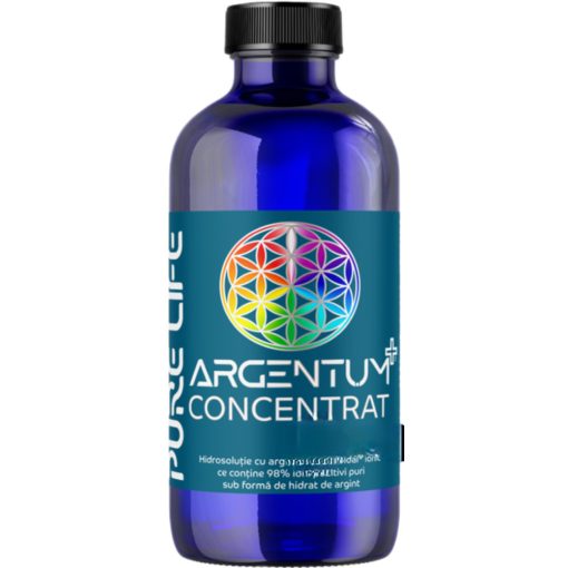 Argentum 35ppm ezüstkolloid szájöblögető oldat 240ml Pure Life