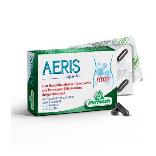 Specchiasol Aeris 30db kapszula puffadás gyomorpanaszokra, emésztési problémákra