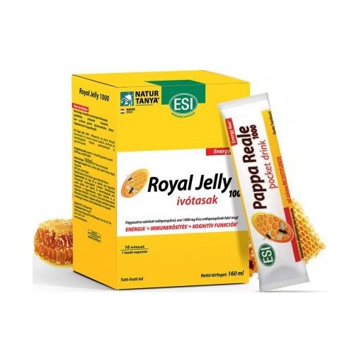 Natur Tanya® ESI Royal Jelly 1000mg méhpempő ivótasak 16x10ml