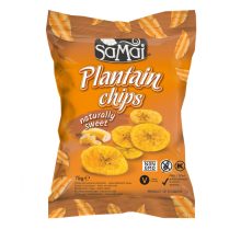 SAMAI Plantain chips natúr édes 75g főzőbanán