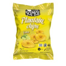 SAMAI Plantain chips lime 70g főzőbanán