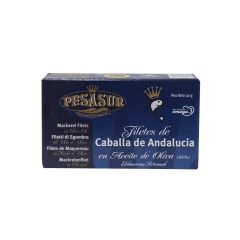 Pesasur Makréla filé olívaolajban 120g konzervdobozos