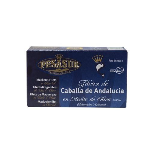 Pesasur Makréla filé olívaolajban 120g konzervdobozos