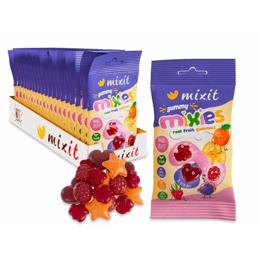 Mixit Gyümölcsös Mixies 35g - Természetes gyümölcszselé mix