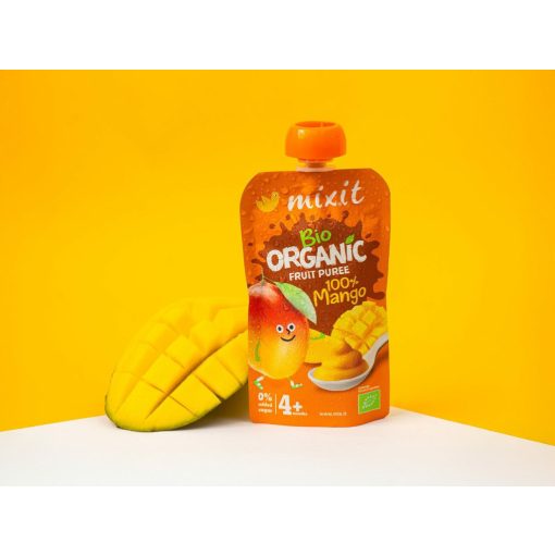Mixit BIO mangó gyümölcspüré 100g bébiétel