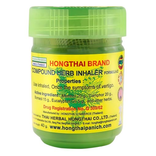 Hongthai gyógynövényes inhalátor - zöld