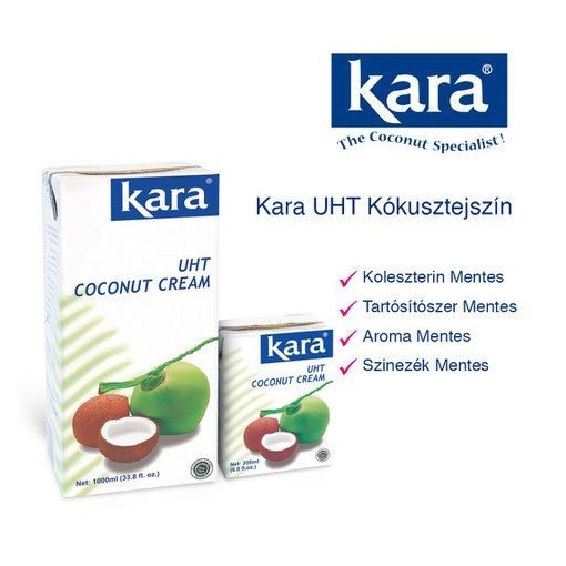 Kara Kókuszkrém UHT 200ml