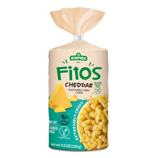 KUPIEC FITOS puffasztott kukorica - cheddar (120g)