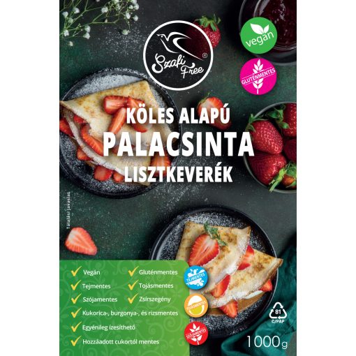 Szafi Free Köles alapú palacsinta lisztkeverék (gluténmentes) 1000g
