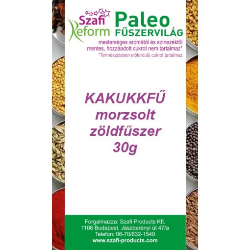 Szafi Reform Paleo Kakukkfű morzsolt zöldfűszer (30 g)