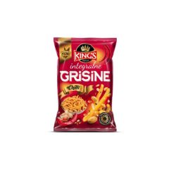   KING'S földimogyorós grisine teljeskiőrlésű chilis (70g)