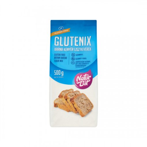 Glutenix gluténmentes Barna kenyér sütőkeverék 500g