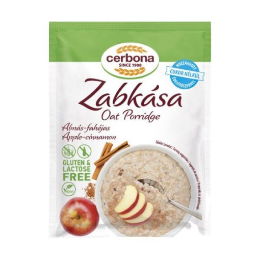 Cerbona almás-fahéjas zabkása (GM, LM) (50 g)