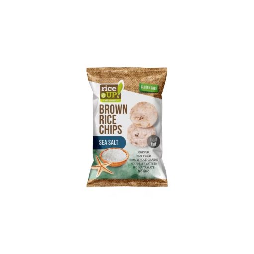 RiceUp! Chips tengeri sós ízű (60g)