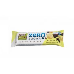   RiceUp! Zero rizsszelet banános ízű étcsokoládéval, hozzáadott cukor nélkül (18g)