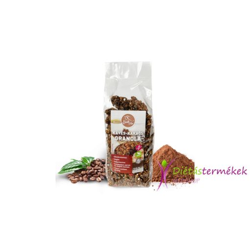 Szafi Free Kávés-kakaós granola gluténmentes (250g)
