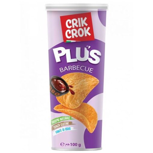 Crik Crok barbecue ízű chips (100g)