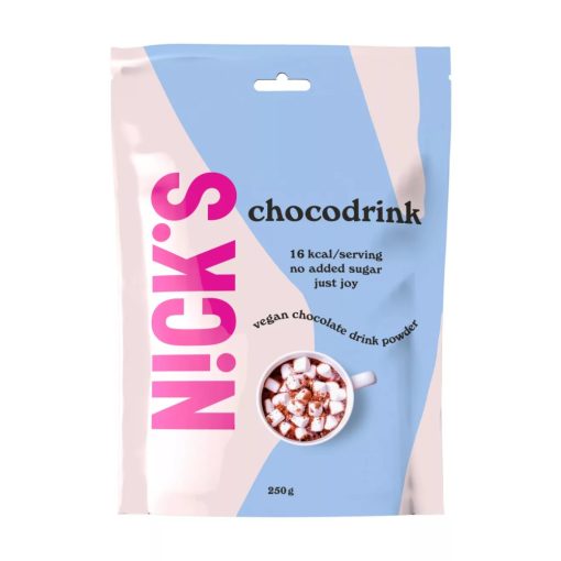 Nick's Csokoládés italpor cukor-és gluténmentes (250g)