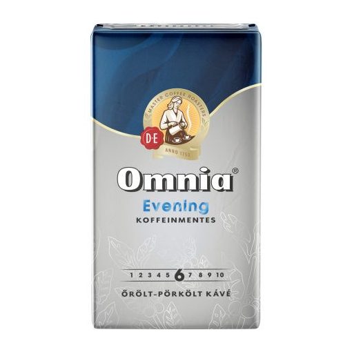 Douwe Egberts Omnia Evening koffeinmentes kávé 250g