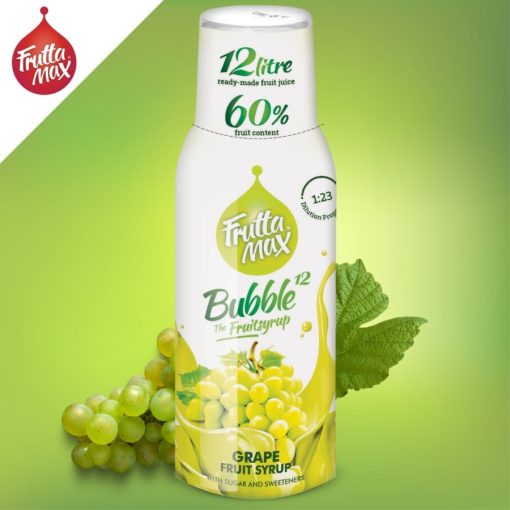 FruttaMax Szőlő Szörp Bubble12 500ml