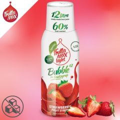 FruttaMax Light Eper Szörp Bubble12 500ml