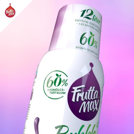 FruttaMax Kékszőlő ízű szörp (500ml) DRS