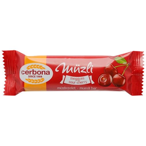 Cerbona meggyes müzliszelet 20g