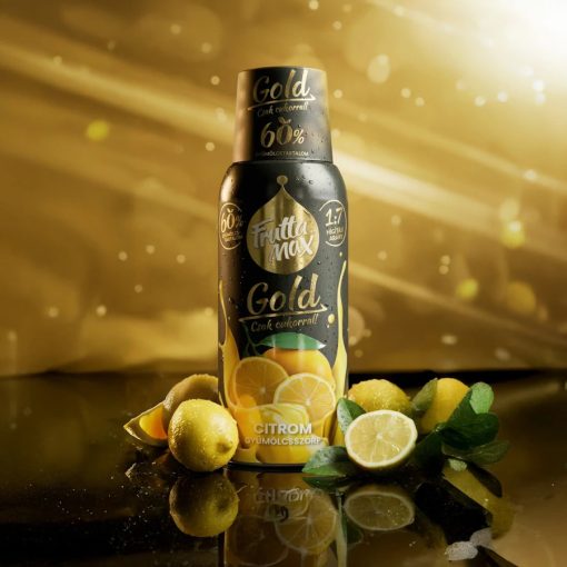 FruttaMax Gold citrom gyümölcsszörp 500ml DRS